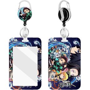 Cartoon Movie for Retractable Badge Reel Holder with Retractable Badge Reel and Clip, Keychain ID Cover