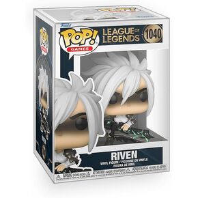 Pop League of Legends - Riven with Runic Blade Vinyl Figure Collectibles Bundle with Compatible Funko Box Protector