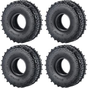 Benedict Harry Monster Truck 1.0 Wheel Rims Tires for Axial AX24 SCX24 FMS FCX24(A)