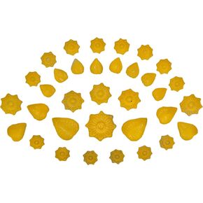 500g/1.1lb Ceramic Mosaic Tiles for Crafts,3 Size Flowers & Leaves Ceramic Mosaic Tiles Pieces for Home Decoration or DIY Crafts,Such as Mosaic Coasters, vases, Picture Frames, Cups (Ice Crack Green) in Kuwait