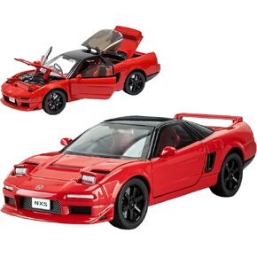 Toy Cars Compatible for 1990 NSX NA1 1/32 Metal Model Car Pull Back Car Toys with Light and Sound Toys Car Collectible Model for Children Ag0 3 + Year Old (Yellow)