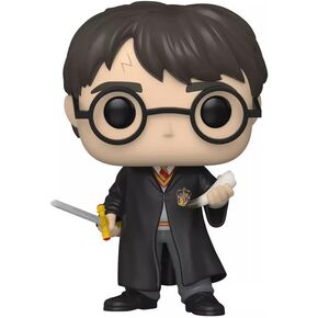 POP Funko Harry Potter with Basilisk Fang and Sword Edition Slip Box Include 3.75 in, Multicolor