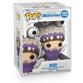 Disney: Monsters Inc. - Boo with Hood Vinyl Figure Collectibles Bundle with Compatible Funko Pop Box Protector
