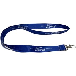 Detroit Shirt Company Built Ford Proud Neck Lanyard Badge Holder, Licensed