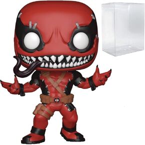 Funko POP Marvel: Deadpool - Venompool Pop! Vinyl Figure (Bundled with Compatible Pop Box Protector Case) Multicolor 3.75 inches