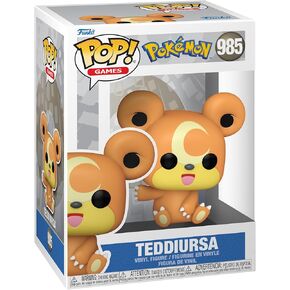 Funko Pop! Games: Pokemon - Teddiursa - Collectible Vinyl Figure - Gift Idea - Official Products - Toys for Children and Adults - Video Games Fans