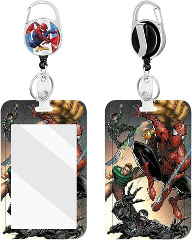 Cartoon Movie for Retractable Badge Reel Holder with Retractable Badge Reel and Clip, Keychain ID Cover in Saudi Arabia