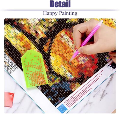 Elariontha 12 Pack Pack Diamond Painting Kits للبالغين ، ونساء Lady Diamond Paints Kits للمبتدئين ، و Flower Magic Book Kits ، و 5 D Night Moon Diamonds Bainking12x16inch (Style-3) in Saudi Arabia