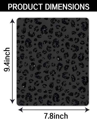 Mouse Pad, Non-Slip Rubber Base, Durable Desk Accessory for Office, Laptop, Gaming, and Home Decor, Cute Mouse Pad for Women, Teens(Blue Checkerboard) in Saudi Arabia