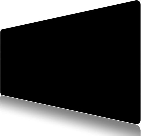 Huge Mouse Pad 3XL: 47.2 x 22.8'' Oversized Extended Desk Mat XXXL, Extra Large Big Gaming Mousepad for Full Desktop, Giant Mouse Pads Computer Desk Pad Thick | Black | Stitched Edge | Waterproof in Saudi Arabia