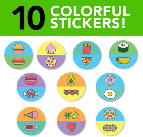 Sweet & Salty Butt Cap Stickers - Tennis Stickers - Vinyl Sports Decals for Tennis Players, Kids & Adults - Durable & Waterproof Tennis Stickers (Pack of 10) in Kuwait