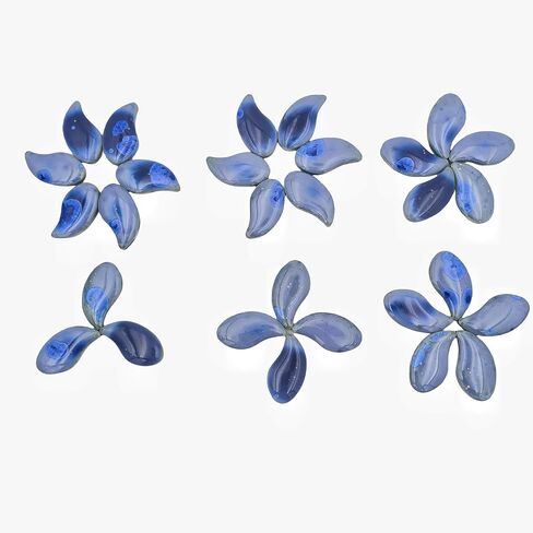 500g/1.1lb Petal Shape Ceramics Mosaic Tiles Pieces,Random Color Irregular Ceramics Mosaic Tiles for Mosaic Art Projects and DIY Crafts Home Decoration. (Petal 02) in Kuwait