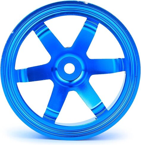 12mm Hex Hubs Metal Wheel Hub Metal Wheel Hub, 4pcs Aluminium Alloy Wheel Hub for Universal 1/10 Flat Running Drift RC Car Model Accessory Wheel Rims RC Wheel Rims Set Rc Drift Wheels(Blue) in Saudi Arabia