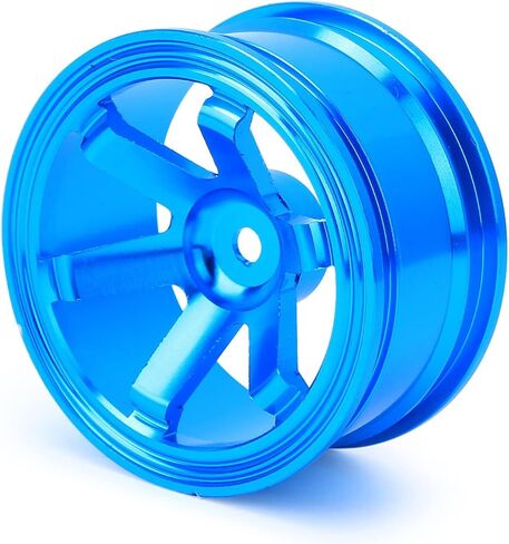 12mm Hex Hubs Metal Wheel Hub Metal Wheel Hub, 4pcs Aluminium Alloy Wheel Hub for Universal 1/10 Flat Running Drift RC Car Model Accessory Wheel Rims RC Wheel Rims Set Rc Drift Wheels(Blue) in Saudi Arabia