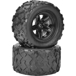 2pcs 1/18 RC Tyre ، عجلات سيارة RC عالية الأداء والإطارات RC Truck Crawler Tyres RC Presenting Fits for HS 18301 18331 18311 18312 1/18 RC Car Haiboxing RC Parts