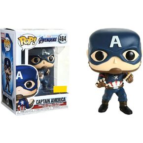 MARVEL AVENGERS: ENDGAME POP! CAPTAIN AMERICA VINYL BOBBLE-HEAD EXCLUSIVE