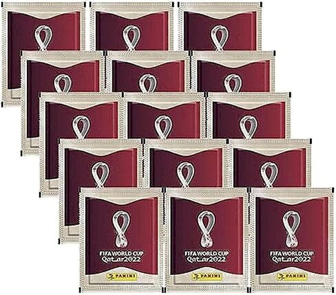 Panini FIFA World Cup Qatar 2022 Official Sticker Series (15 x Sticker Bags) in Saudi Arabia