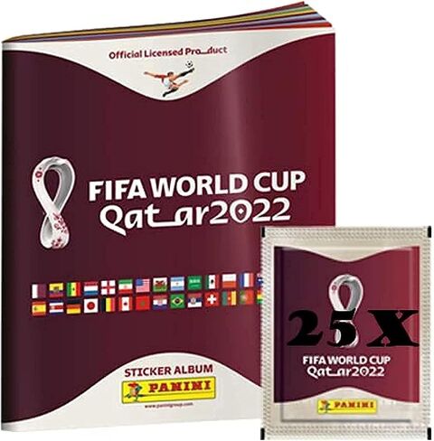 Panini FIFA World Cup Qatar 2022 Official Sticker Series (15 x Sticker Bags) in Saudi Arabia