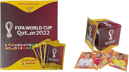 Panini FIFA World Cup Qatar 2022 Official Sticker Series (15 x Sticker Bags) in Saudi Arabia