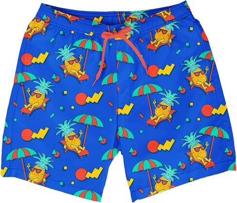 Tipsy Elves Yellow Rubber Ducky 4 Way Stretch Swim Trunks for Men Size 3X-Large in Saudi Arabia