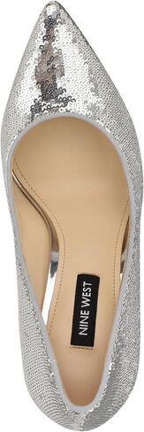 Nine West Women's Fresh Pump, Light Grey Patent 052, 8 in Kuwait