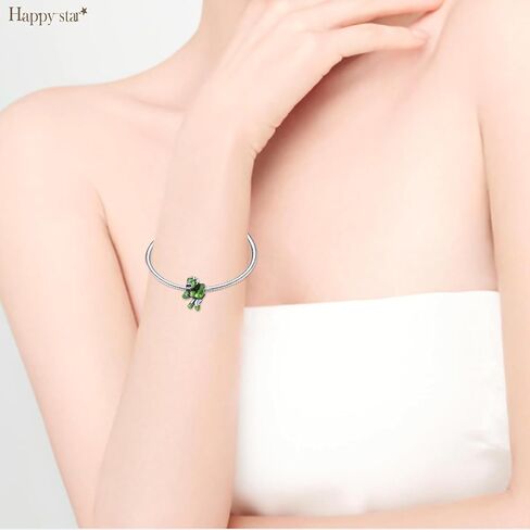 HappyStar 925 Sterling Silver Charms for Bracelets and Necklaces,Combination Dangle Pendants Beads Charms Jewelry Gift for Couples Sisters.（With Spacer Beads） in Saudi Arabia