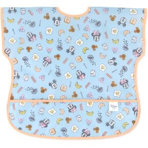 Bumkins Bibs, Baby and Toddler Bibs, Bibs for Girls and Boys, Large for 1-3 Years, Short Sleeve Waterproof Bib for Kids