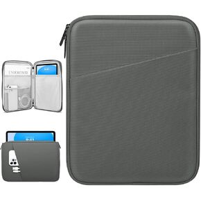 8-9 Inch Tablet Sleeve Bag Carrying Case for iPad Mini 6 8.3" 2021, iPad Mini 5/4/3/2/1 7.9", Galaxy Tab A7 Lite 8.7" 2021/Tab A 8.0" 2019, Tab M8 (4/3/2) 8", Tab M9 9" 2023, Black