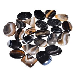 Natural Moonstone Loose Gemstone 5 Piece Oval & Pear Shape 20-35mm Cabochons Lot Jewelry Making Stone