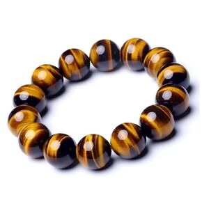 6mm Citrine Bracelet | | Natural Solar Plexus Chakra Crystal and Gemstones for Bringing Wealth Motivation Self-confidence | Spritual Stretch Jewelry