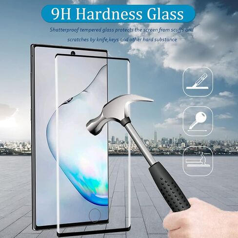 Galaxy Note 8 Screen Protector【3 Pack 】 3 Pack Note 8 Tempered Glass Screen Protector, Easy Installation, 3D Glass 9H Hardness Tempered Glass Screen Protector for Samsung Galaxy Note 8 in Saudi Arabia
