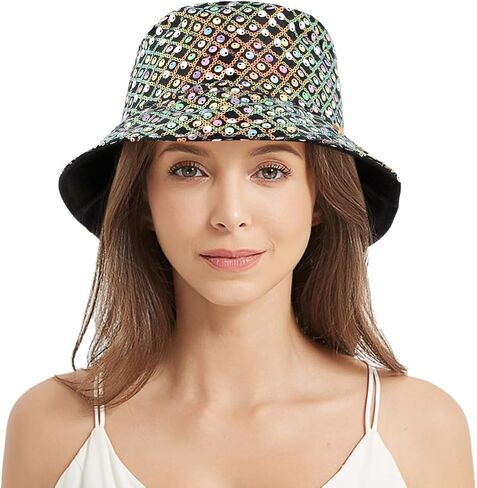 Surkat Unisex Bucket Hat Double Side Wear Fisherman Cap Reversible Sun Hat for Women Men in Kuwait
