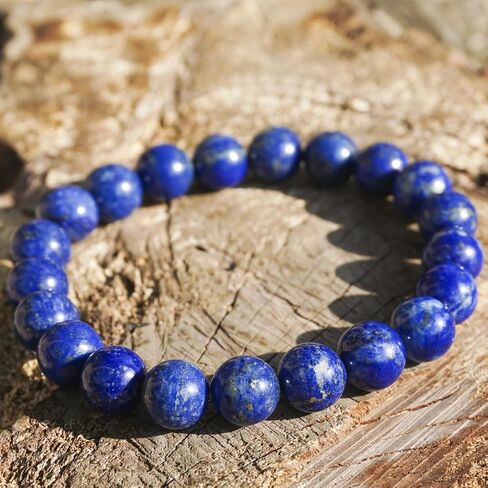 6MM Moonstone Bracelet for Men Women | Fits for 6-6.5" Wrist | Natural Crown Chakra Crystal for Emotion Spiritual | Gemstones for Relationship & Love in Saudi Arabia