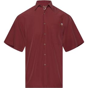Bamboo Cay Men's Paradise Roll Embroidered Camp Shirt