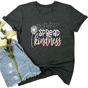 BLACKMYTH Women Cute Tees Graphic Casual T Shirts