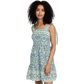 Shoshanna Women's Raleigh Tiered Square-Neck Mini Dress in Saudi Arabia