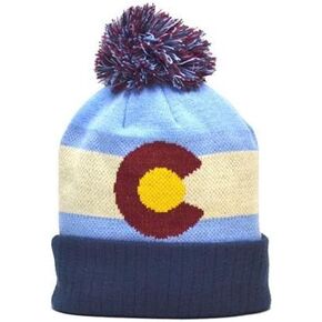 YoColorado Vintage Colorado State Flag Beanie Multicolor