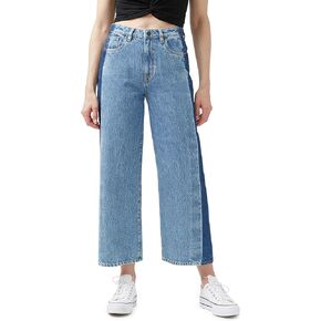 Buffalo David Bitton Women's High Rise Wide Leg Cropped Addisson