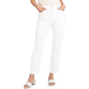 Sanctuary High-Rise Good Vibes Crop Jeans Brilliant White 26