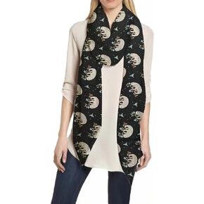 Sloth Animal Print Women's Scarf Shawl Wrap Lightweight