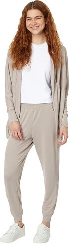 Jockey 3-Piece French Terry Yoga Cocoon Wrap, Tank & Joggers Atmosphere MD in Saudi Arabia
