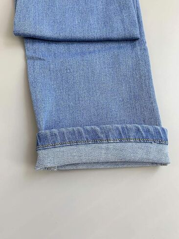 Aodrusa Womens Skinny Moto Jegging Jeans Denim Slim Fit Mid Rise Stretch Pencil Pants in Saudi Arabia