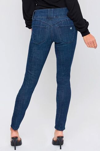 Royalty For Me Women's Wannabettabutt Mid-Rise 3-Button Lycra Sustainable Jean in Saudi Arabia