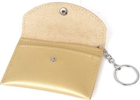 FADACHY Small Keychain Wallet Slim Coin Purse Mini Credit Card Holder Wallet Change Purse with Key Ring in Kuwait