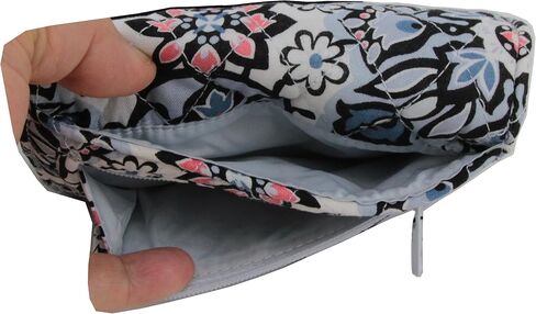 Vera Bradley RFID Mini Tri-Fold Wallet in Cotton, Lisbon Medallion in Saudi Arabia