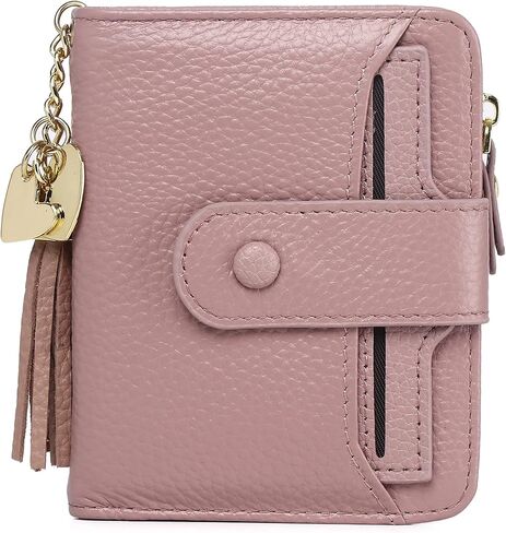 Slim Wallet for Women Wallet Women Slim Clutch Womens Wallets Thin Women Thin Wallets,RFID Blocking Small Ladies Wallet (Pink) in Kuwait