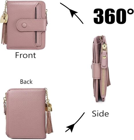 Slim Wallet for Women Wallet Women Slim Clutch Womens Wallets Thin Women Thin Wallets,RFID Blocking Small Ladies Wallet (Pink) in Kuwait