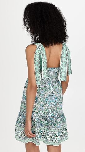 Shoshanna Women's Raleigh Tiered Square-Neck Mini Dress in Saudi Arabia