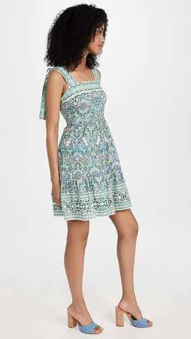 Shoshanna Women's Raleigh Tiered Square-Neck Mini Dress in Saudi Arabia