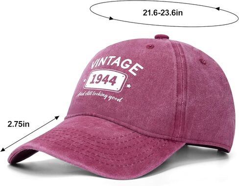 هدايا عيد الميلاد الثمانين للنساء والرجال، قبعة هدية عيد ميلاد عمرها 80 عامًا للزوج والزوجة وأمها وأبيها in Kuwait